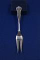 Herregaard Danish silver flatware, the large meat fork 22.5cms all of silver