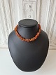 Vintage amber 
necklace 
Length 43 cm. 
Width 13 mm.