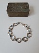 Hermann 
Siersbøl 
vintage 
bracelet in 
sterling silver 
with light blue 
stones Stamped: 
925s - ...