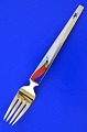 Anton Michelsen 
christmas 
cutlery, gilded 
sterling silver 
with inlaid 
enamel motif. 
Christmas ...