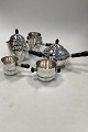 Georg Jensen Sterling Silver Tea and Coffee Service No. 1 (5 pieces)All items with french ...