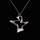 Georg Jensen. 
Sterling Silver 
'Artist' 
Pendant 2000 - 
Koppel.
Designed by 
Henning Koppel 
1918 - ...