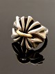 Georg Jensen design Lene Munthe vintage ring of sterling silver with 18 kt. gold size 54 item ...