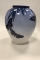 Royal 
Copenhagen Art 
Nouveau Unika 
Vase by Carl 
Mortensen with 
a butterflies 
from 1898 no 
...