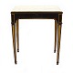 Swedish black 
decorated and 
gilt Gustavian 
marble top 
console table
Sweden circa 
1780-1800
H: ...