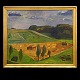 Ebba 
Carstensen, 
1885-1967, oil 
on canvas. 
Landscape. 
Signed and 
dated 1956
Visible size: 
...