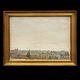Johan Rohde, 
1856-1935, oil 
on canvas
View from 
Rome. Signed
Visible size: 
27x36cm. With 
...