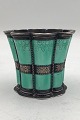 Anton Michelsen Sterling Silver  Margrethe Cup Green Enamel