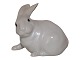 Royal 
Copenhagen 
figurine, 
rabbit with 
matte white 
glaze.
Decoration 
number 1891.
Factory ...