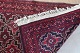 An old hand made oriental carpetL: 140cm incl fringesW: 81cmIs sold including a good ...