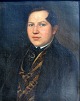 Fiebig, Carl 
Rudolph (1812 - 
1874) Denmark: 
Self-portrait. 
Oil on canvas. 
Signed 1846. 30 
x 24 ...