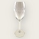 Mads Stage, Glass with vine leaf cuts, White wine, 19.6cm high, 6cm in diameter *Perfect condition*