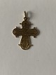 Daymark cross in 14 carat gold for necklace, stamped 585.