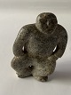 Beautiful 
Greenlandic 
soapstone 
figurine, 
designed as a 
man. Flintstone 
art is classic 
...