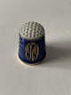 Bing & Grøndahl 
blue thimble 
from 1979.
Decoration 
number 9579.
1. sorting.
Height 2.7 ...