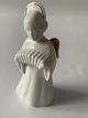 Bing & 
Grondahl. 
Heavenly Music. 
Accordion No. 9 
of 12. White 
porcelain angel 
with gold inlay 
...