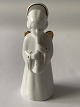 Bing & 
Grondahl. 
Heavenly Music. 
Clarinet No. 11 
of 12. White 
porcelain angel 
with gold inlay 
...