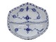 Blue Fluted Full LaceSmall divided tray