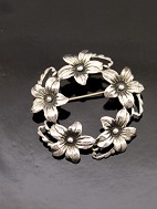 Sterling silver brooch