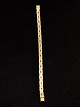 14 carat gold bracelet 18.5 cm. B.0.65 cm. from goldsmith Chr. Veilskov Copenhagen subject no. ...