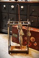 Old French 
umbrella stand 
in a super fine 
quality in 
brass and cast 
iron with drip 
tray in metal 
...