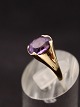 14 carat gold ring with amethyst