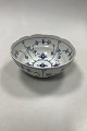 Royal Copenhagen Blue Fluted Half Lace Salad Bowl No 311