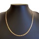 A necklace of 14k gold, l. 46 cm