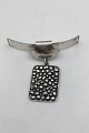 Niels Erik From 
Sterling Silver 
Neck Tie / Tie 
Measures  6 cm 
x 7 cm (3.8 cm 
x 2.7 cm) (2.36 
...