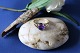 Beautiful gold ring with inlaid amethyst, simple structure but still very nice ring. The stone ...