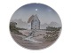 Royal Copenhagen 
Round dish - The sanded church in Skagen