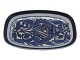 Royal 
Copenhagen 
Baca, blue 
platter.
Designed (and 
signed) by 
artist Kari ...