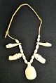 East Greenland 
chain of carved 
narwhal tooth, 
approx. 1950, 
Angmassalik, 
Tasiilaq. Chain 
...