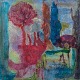 Danish artist. 
Mixed media on 
canvas. 
Abstract 
composition.
From the 
2000s.
In perfect ...