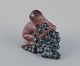 Kai Nielsen 
(1882-1924) for 
Bing & 
Grøndahl. 
Stoneware 
figurine 
depicting 
"Little Bacchus 
with ...