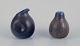 Wilhelm Kåge 
for 
Gustavsberg, 
Sweden.
Small pitcher 
and salt shaker 
in ceramic.
Ca. ...
