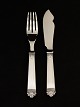 Rådhus fish 
cutlery knife 
fork handmade 
silver item no. 
554207 Stock: 9