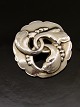 Georg Jensen 
Sterling Silver 
Brooch No 20 
design Georg 
Jensen measures 
4.4 cm. subject 
no. 554213