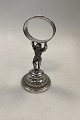 Watch holder in Silverplate with a forest manMeasures 19cm x 9cm (7.48 inch x 3.54 inch ...