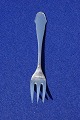 Christiansborg Danish silver flatware, pastry forks 14.5cms