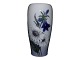 Royal Copenhagen vase with blue and white flowers.Please note that this item is exclusively ...