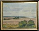 Søndergaard, Ole (1917 - 1958) Denmark: Landscape. Oil on canvas. Signed 1946. 60 x 76 ...