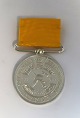 Frederick VIII. Silver merit medal 25 years. The fire brigade in Denmark's market towns. ...