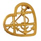 Georg Jensen 
14kt gold 
brooch 355
Georg Jensen 
1933-44
Size: 
2,8x3,1cm