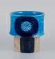 Inger Persson 
for Rörstrand 
Atelje, Sweden. 
Ceramic vase 
with blue-toned 
glaze.
Circa ...