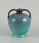 Upsala Ekeby 
ceramic vase 
with two 
handles. Glaze 
in greenish 
tones.
Model 1559.
Ca. ...