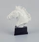 Erich Oehme (1898-1970) for Meissen, Germany. Porcelain sculpture in the form of a horse's head. ...