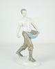 The "Drengesår" figurine from the Carl Scheidig porcelain factory in Gräfenthal, Thuringia, ...