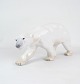 The porcelain 
figure of a 
walking polar 
bear with 
number 1785 
from Bing & 
Grøndahl (Gl. 
B&G) is ...