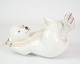 The porcelain figure of a polar bear cub with number 2537 from Bing & Grøndahl (Gl. B&G) is a ...